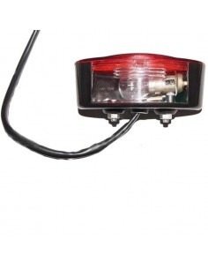 Lampa tylna do Bashan 200 z plastikowym kloszem