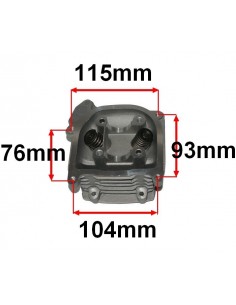 Głowica i cylinder 50 4T  chiński skuter