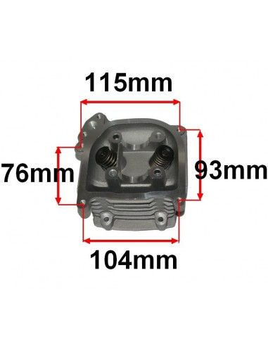 Głowica i cylinder skuter 50 4T 39mm