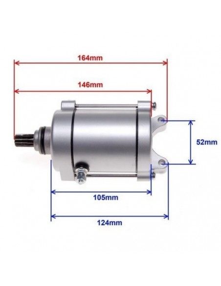 Rozrusznik elektryczny chiński cross  250 200