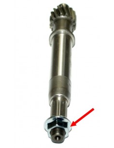 Nakrętka wałka sprzęgła do czterosuwowych chińskich skuterów o pojemności 50cm.