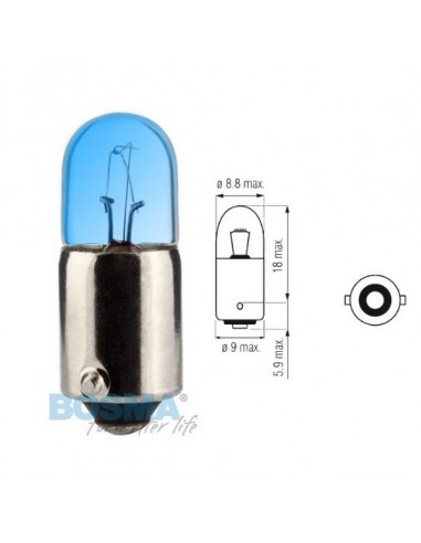 Żarówka 12V 4W świateł postojowych do motocykli