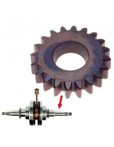 Zębatka startera skuter 125