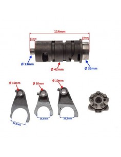 wymiary wybieraka do skrzyni biegów do LONCIN LX250ST