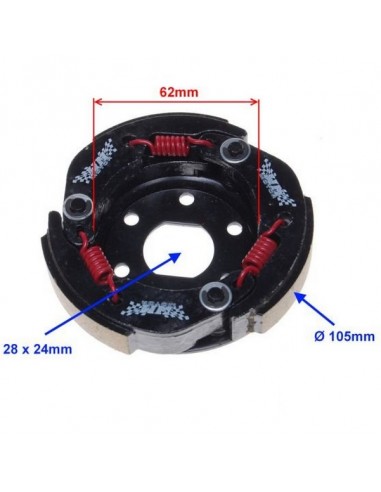 Tuningowe szczęki sprzęgła Zipp Vapor