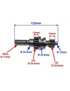 Skrzynia biegów quady chińskie 110