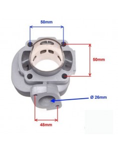 Cylinder ceramiczny do chińskich skuterów 2T