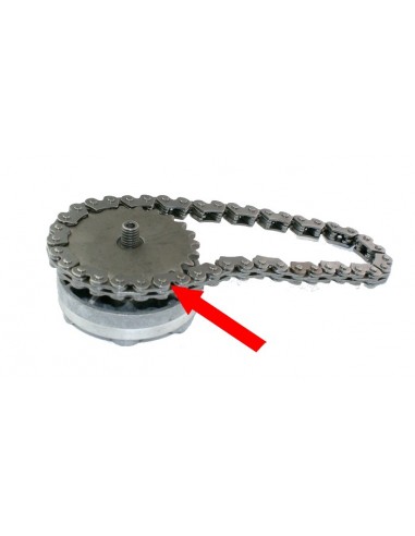 Łańcuszek napędu pompy oleju chiński quad 150 automat 1P57QMJ