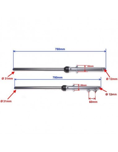 Amortyzatory Zipp Neken 50