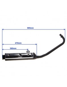 Tłumik wydechowy Zipp Neken 50