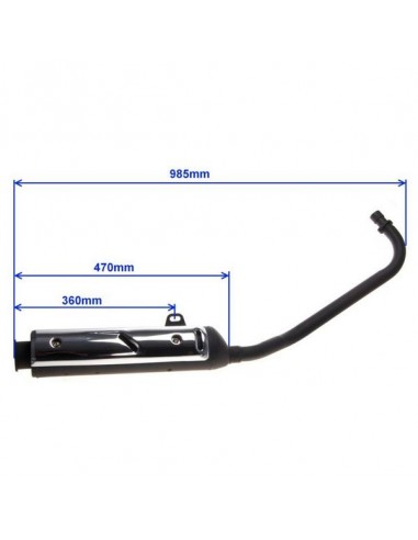 Tłumik wydechowy Zipp Neken 50