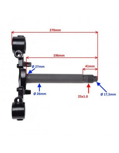 Widelec sztyca Zipp Neken 50
