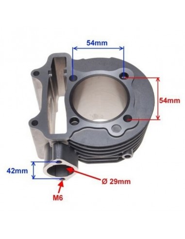 Cylinder + głowica quad 150 automat