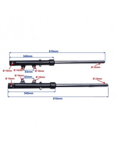 Amortyzatory na przód do Zipp Pro 50