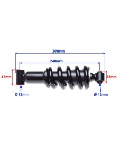 Amortyzator na tył do Zipp Pro 50