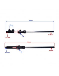 Amortyzatory przód Junak 121 P+L