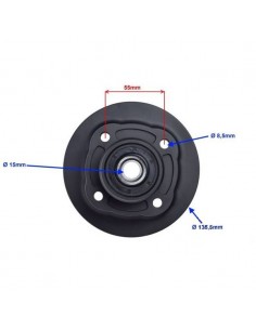 Piasta tylna zabierak do motocykli