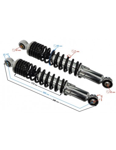 Amortyzatory tylne Dafier HW50B