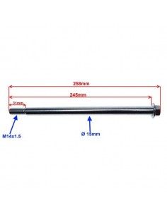 Oś nakrętka koła tylnego Benzer Shaft 50