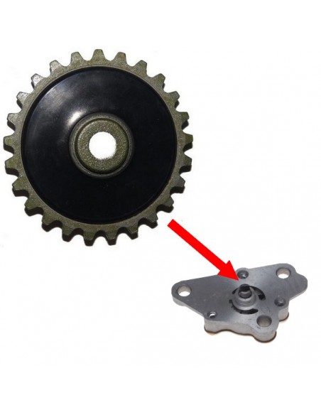 Zębatka pompy oleju cross chopper 50