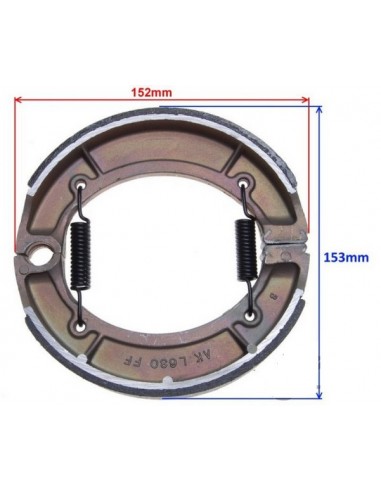 Szczęki hamulcowe do Jinlun 150 250 Romet R250 R150