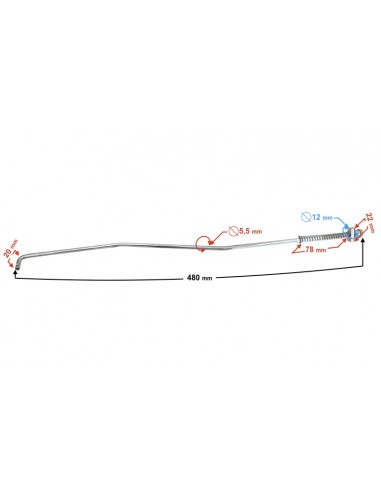 Pręt hamulca Barton Fighter