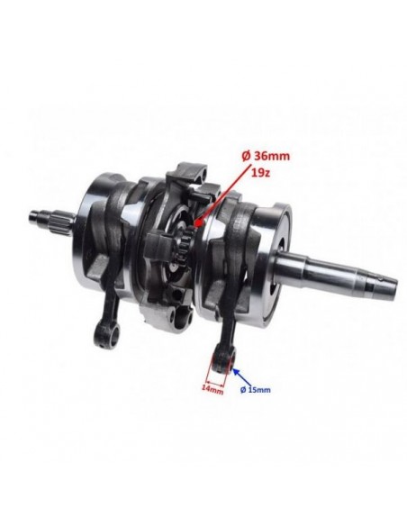 Wał korbowy do SMC Barossa 250