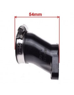 Króciec gaźnika prawy do Romet R250 Jinlun JL250-5 Raven Chopper 250