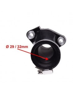 Króciec gaźnika prawy do Romet R250 Jinlun JL250-5 Raven Chopper 250