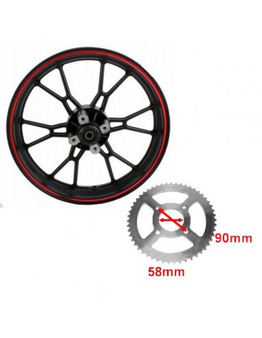 Koło 17-3,00 tylne supermoto ( SM ) 125