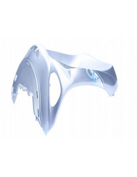 Osłona dolna przednia siwa- plastik do skutera widok bokiem