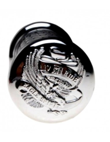 Ryflowane manetki siwe - części do skutera 2T 4T dokładnie widoczna zewnętrzna ozdoba manetki