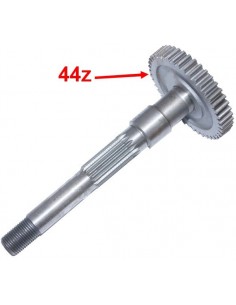 Oś napędowa przekładni  ( w tylne koło ) skuter 2T z hamulcem tarczowym