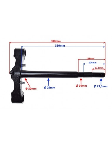 Sztyca widelca do  Baotian BT49QT-7