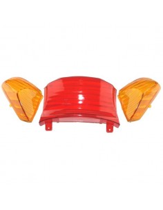 zestaw kloszy tylnej lampy - części do skutera Router Bassa