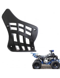 Czarna osłona stopy na prawą stronę przedniej w połysku część do quada 110 125