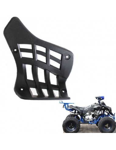 Czarna osłona stopy na prawą stronę przedniej w połysku część do quada 110 125