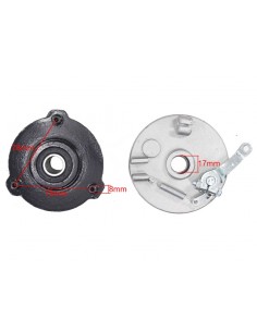 Lewa piasta przednia - część do quada 110 125 dokładnie widoczne wymiary