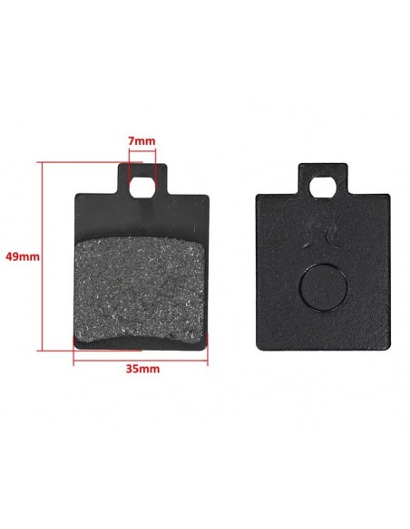 Klocki hamulcowe do quadów chińskich