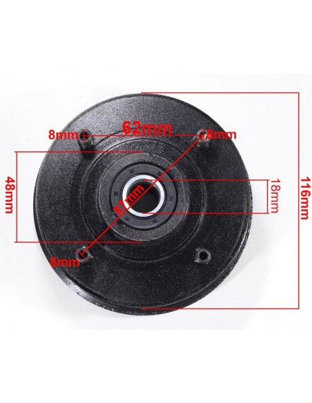 Piasta przednia na 4 śruby do chińskiego quada