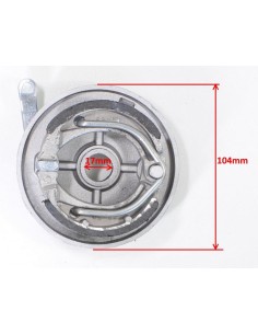 Prawa pokrywa piasty chiński quad 110 z łożyskiem