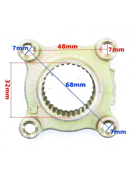 Piasta tylnej zębatki do quada 110