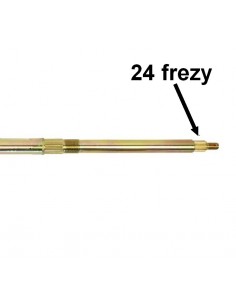 Piasta tylnego koła 24 frezy