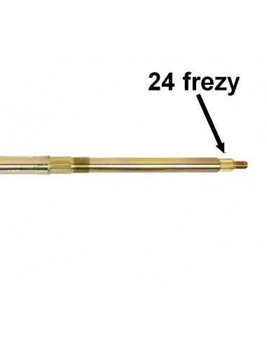 Piasta tylnego koła 24 frezy