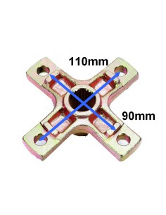 Piasta tylnego koła 24 frezy