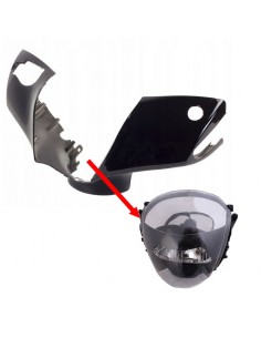 Osłona lampy przedniej  i licznika - plastik do skutera Router City Line 50