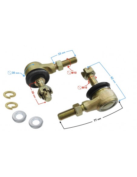 Końcówki drążka kierownicy do Bashan 200
