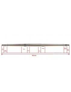 Oś tylna do Bashan 200 250 853 mm