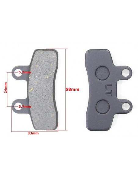 Klocki hamulcowe do Router City Line 2 przednie hamulca przód