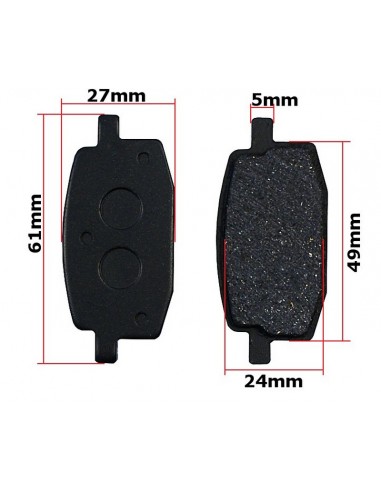 Zacisk hamulca hydraulicznego przód do skutera chińskiego